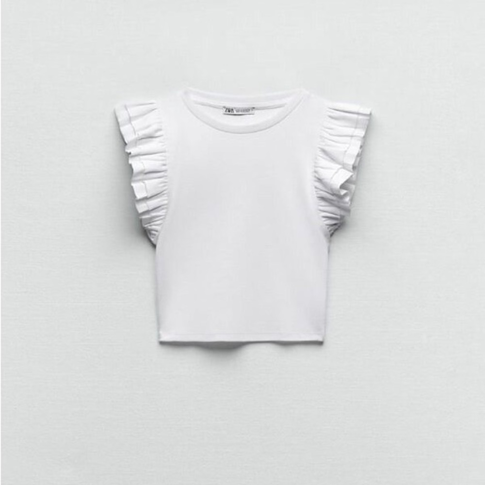 Zara Ruffled Top